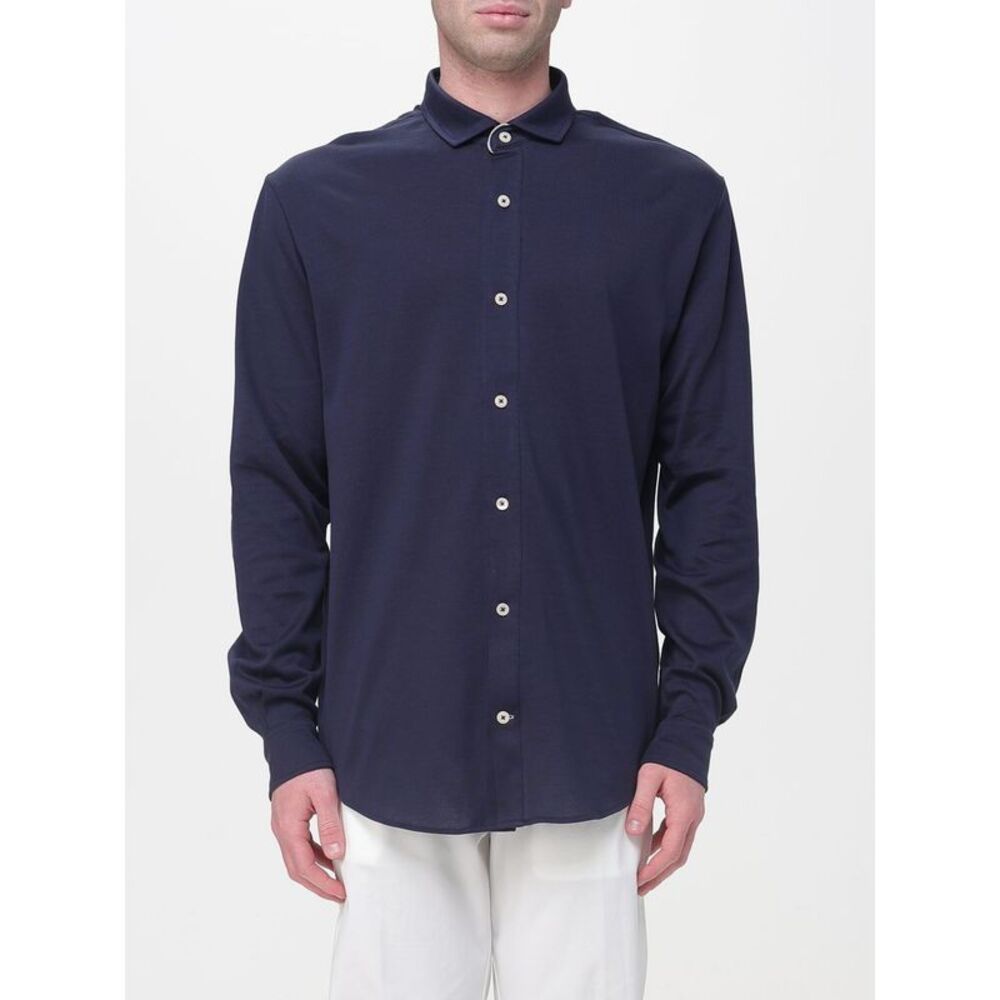 Eleventy Shirt Men Blue